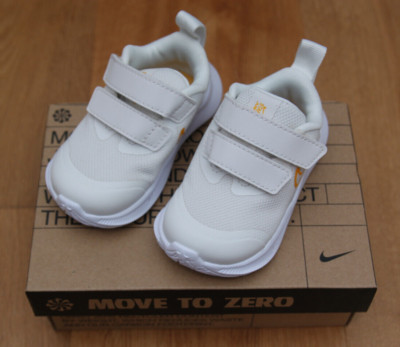 Nike Girl Star Runner 3 ~ White & Yellow ~ Toddler Size 3C ~