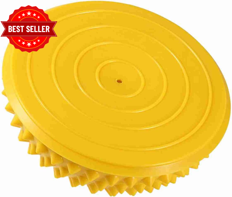 Spiky Half Ball, PVC Material, Versatile Massage Tool for Plantar Fasciitis Reli