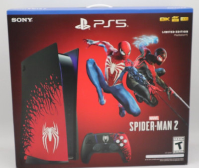 Playstation 5 Console   Marvel s Spider-Man 2 Limited Edition Bundle - Brand New