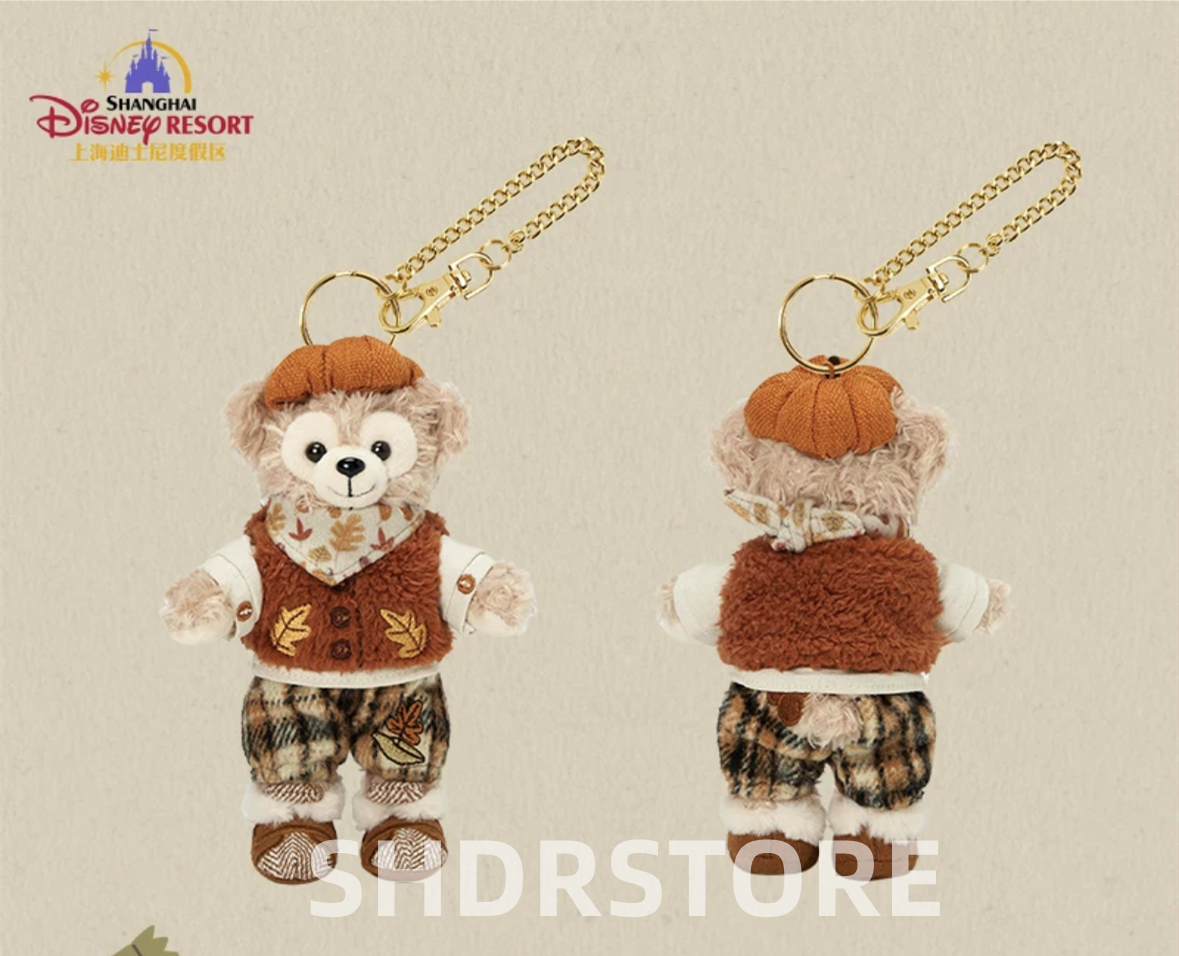 Disney authentic 2024 halloween Duffy plush keychain