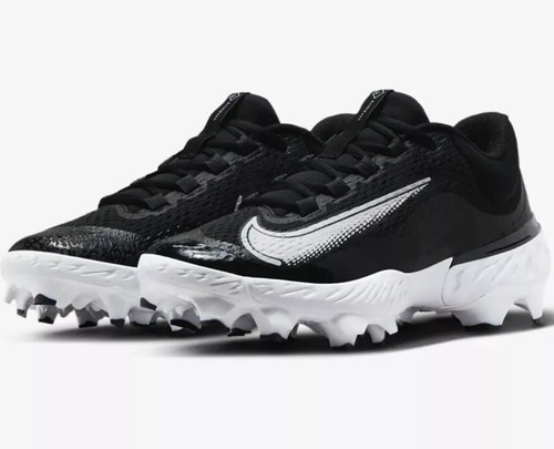 Nike Alpha Huarache Elite 4 Low MCS Black White Mens FD6221