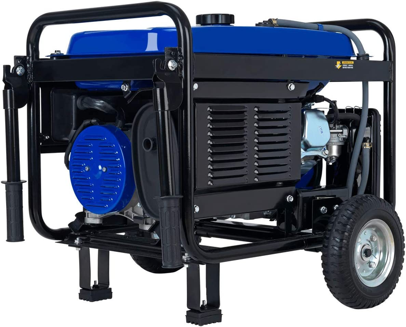 Duromax XP4400EH Dual Fuel Portable Generator-4400 Watt Gas or Propane Powered E