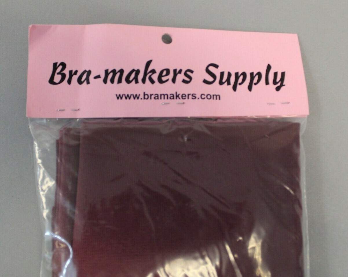 Bra-Makers Custom Bra Supply and Small Findings Kit AN3 Burgundy Small