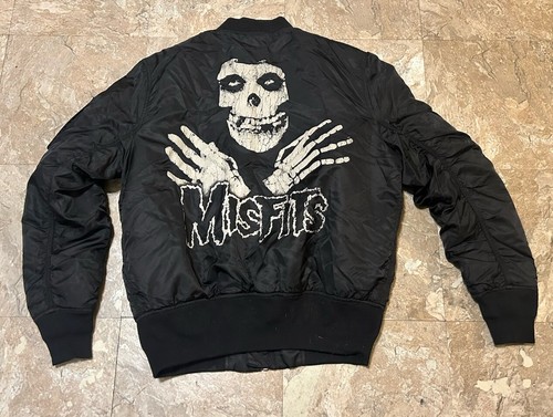 新品未使用 ミスフィッツ リバーシブルジャケット Misfits Jacket Misfits Reversible Jacket - Official Misfits Records