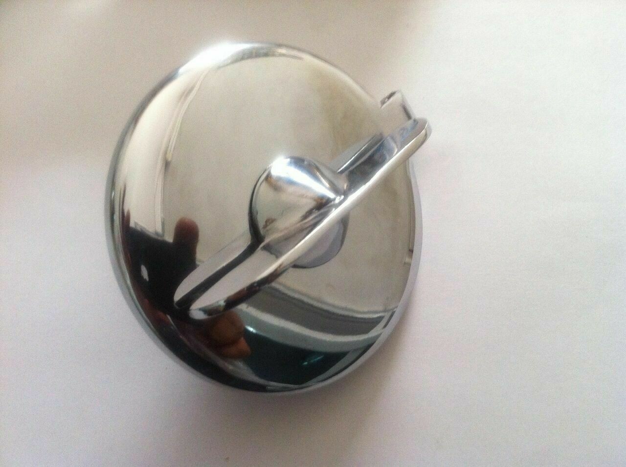 For NORTON BSA CHROME PETROL TANK CAP 2.5" 66-8215   