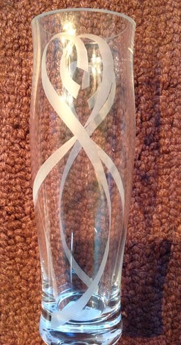 Lenox True Love Glass Bud Vase
