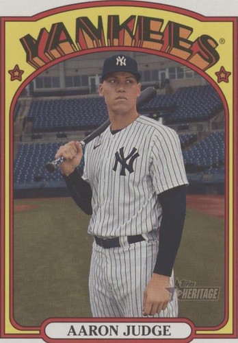 2021 Topps Heritage - Aaron Judge #OB-AJ
