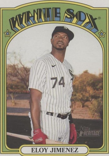 2021 Topps Heritage - Eloy Jimenez #OB-EJ