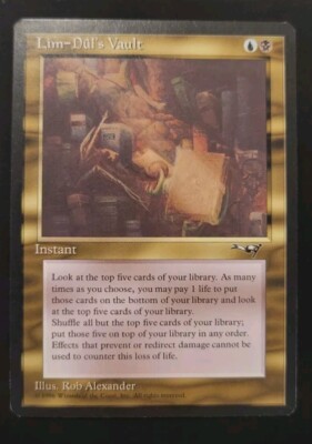 MTG | Lim-Dul's Vault - Alliances | NP | Excellent Condition (See Pics)