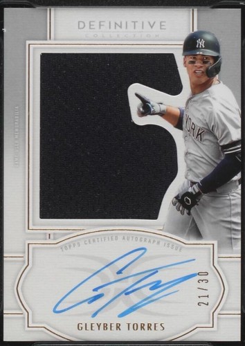 2020 Topps Definitive Collection - Gleyber Torres #ARC-GT