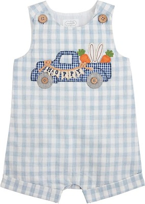 Mud Pie E4 Easter Bunny Boy Gingham Truck JonJon Shortall 10830026 - Choose Size