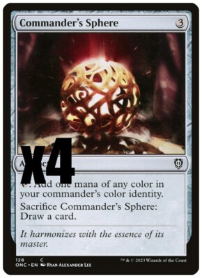 MTG l Commander's Sphere (x4 Playset) | (NM) Commander: Phyrexia