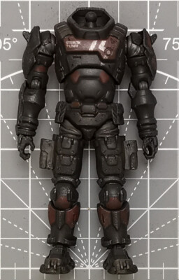 Acid Rain World Large Base Body Agurts G2 Power Armor - 1/18 3.75'' GI Joe