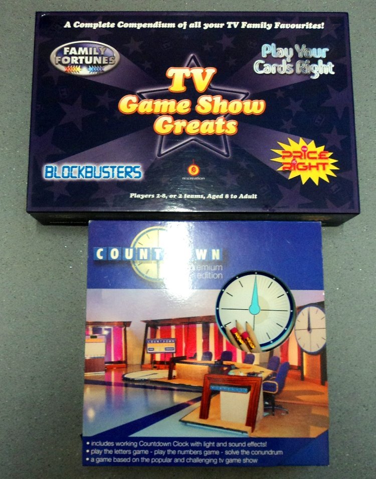 Board Games TV Game Show Greats Family Fortunes/Blockbuster etc