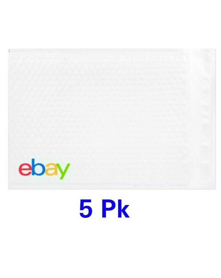 eBay Branded Shipping Supplies Padded Airjacket Bubble Envelopes 9.5"x 13.25"