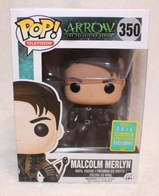 Funko Pop! #350 Malcolm Merlyn 2016 SDCC Summer Convention Arrow Television TV