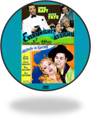 PRE-CODE DOUBLE FEATURE  Every Night at Eight/Melody in Spring 1934-1935