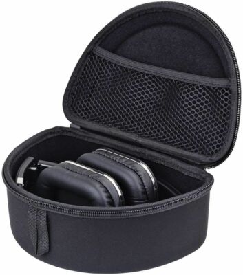 August BAG650 - Etui / Hart Case für August EP640 + EP650 Bluetooth Kopfhörer