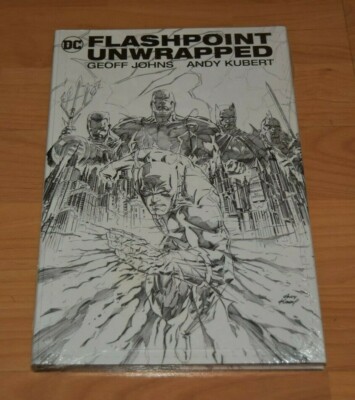 DC Comics Flashpoint Unwrapped Hardcover Brand New SEALED