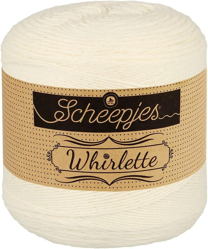 Yarn Whirlette (860 - Ice) - Premium Cotton & Acrylic Blend for Knitting and Cro
