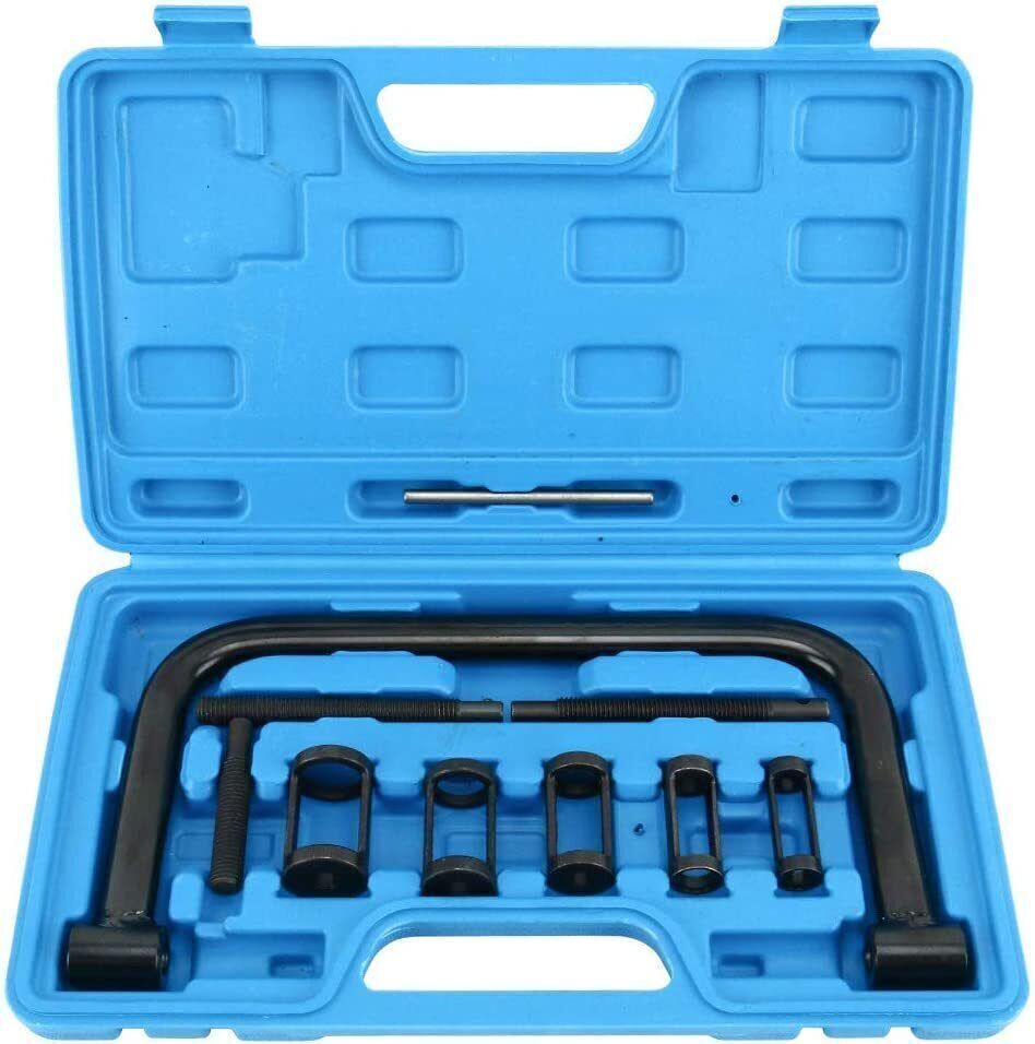 10PC Valve Spring Compressor Tool CClamp Service Kit Auto Motorcycle