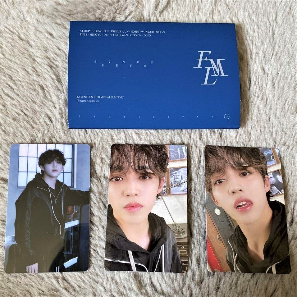 SEVENTEEN アルバム【FML】３形態 '未開封' Weverse特典付き SEVENTEEN｜韓国10枚目のミニアルバム『FML』DELUXE Ver