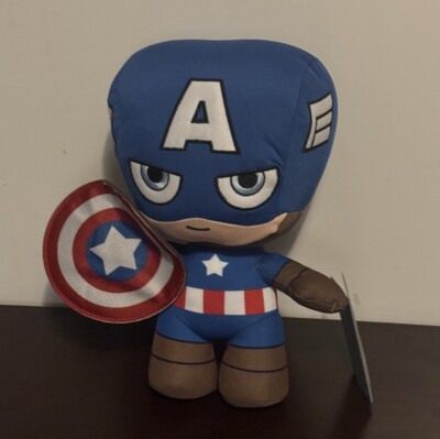 Disney Exclusive Marvel Captain America 10'' Plush Wonderful Condition 