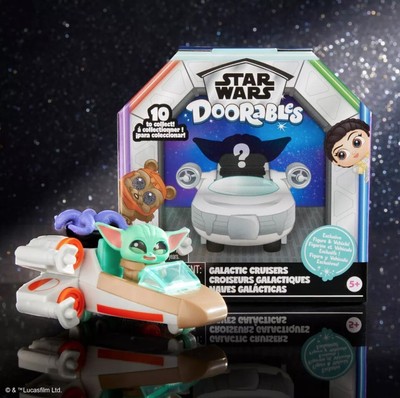 STAR WARS Doorables Figure and Galactic Cruiser Vehicle