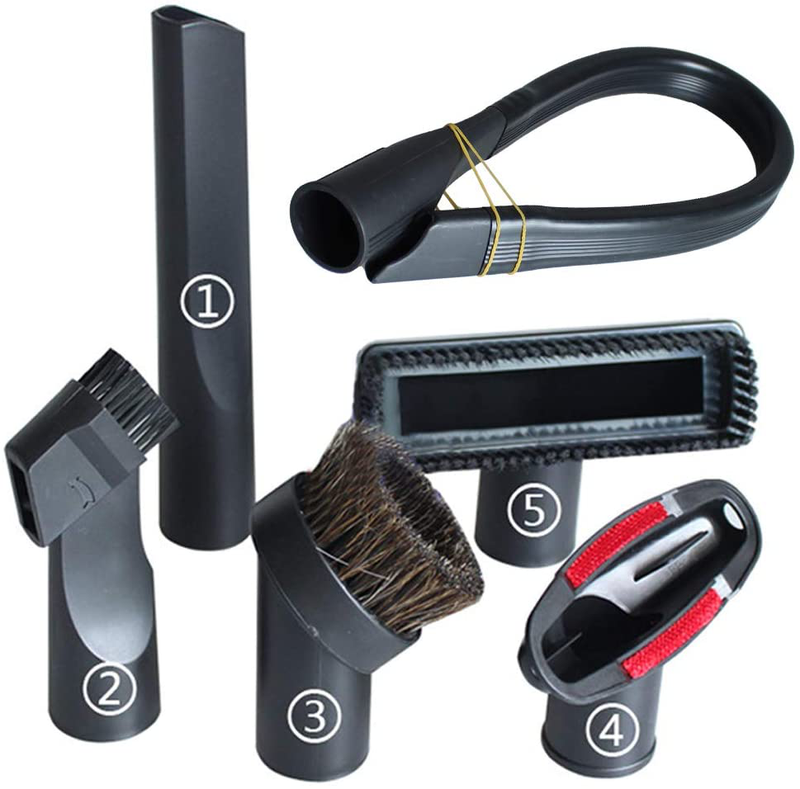 6 Piece Rigid Shop Vac Attachment Ridgid Shop Ac For 1/4 Inch  1 3/8 Inch Hose