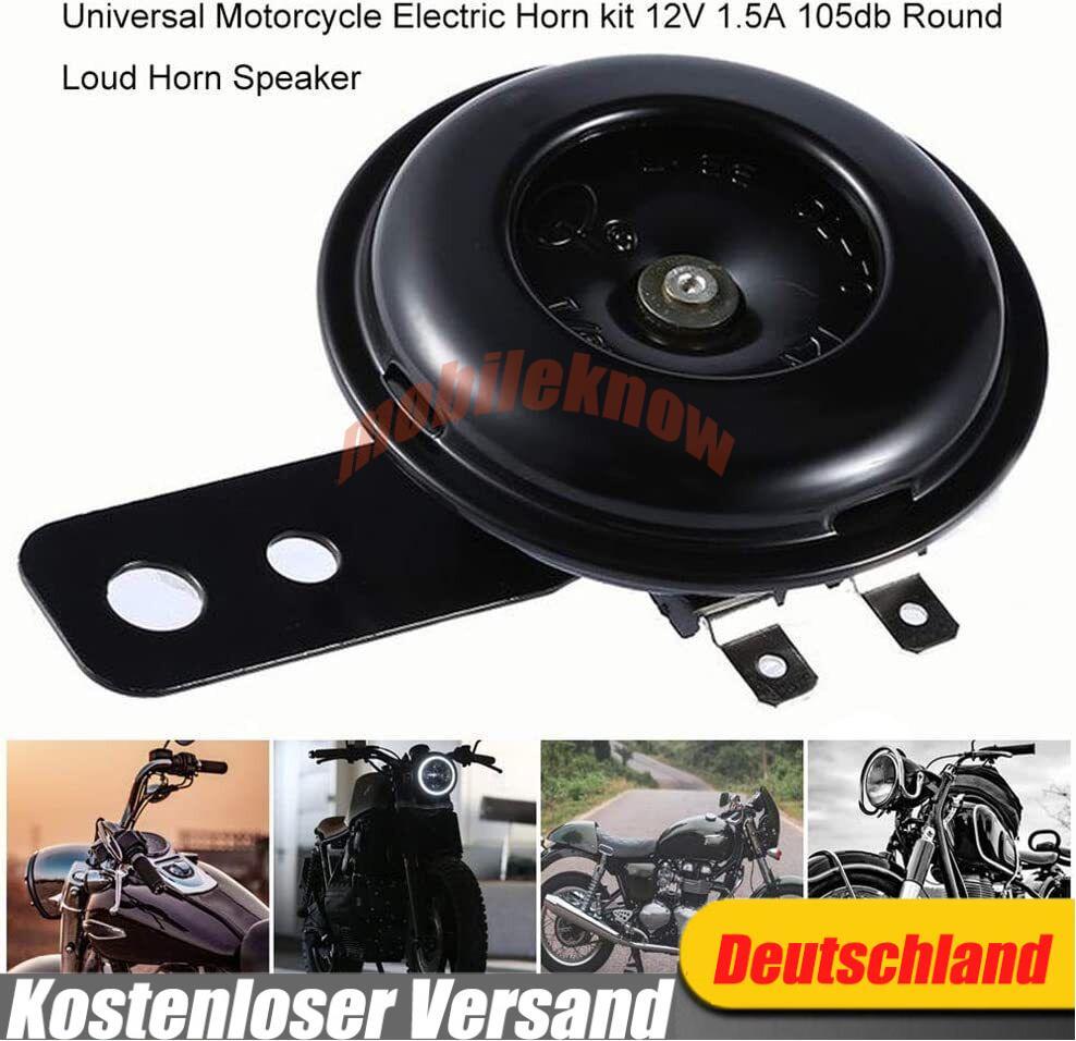 Mini Universal Motorrad Hupe 12V 105dB Super Laut Motorcycle Horn