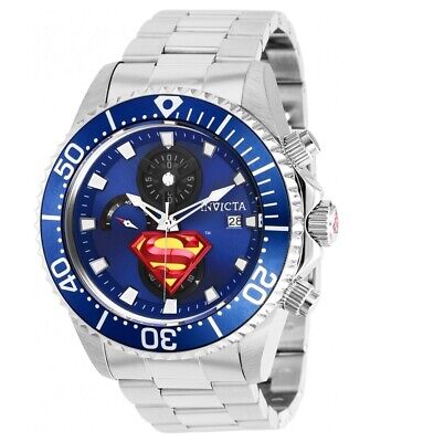 Invicta DC Comics Superman Men's 47mm Limited Edition Chronograph Watch 40844