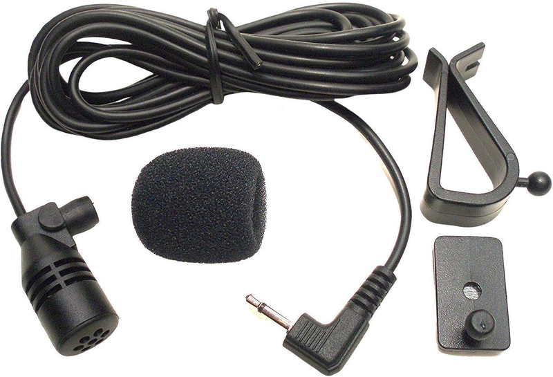 Fingerlakes Microphone Mic 2.5Mm Pioneer Compatible for Car Vehicle Stereo Radio