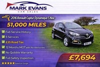 2016 Renault Captur 0.9 TCE 90 Dynamique S Nav 5dr HATCHBACK Petrol Manual