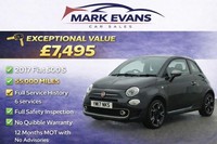 2017 Fiat 500 1.2 S 3dr HATCHBACK Petrol Manual
