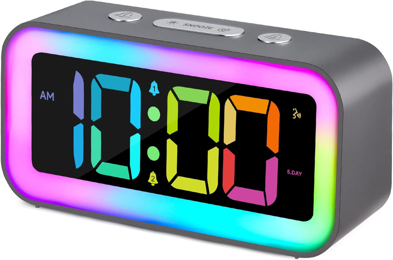 For Bedrooms With Dynamic Rgb Night Light,heavy Sleepers Adults