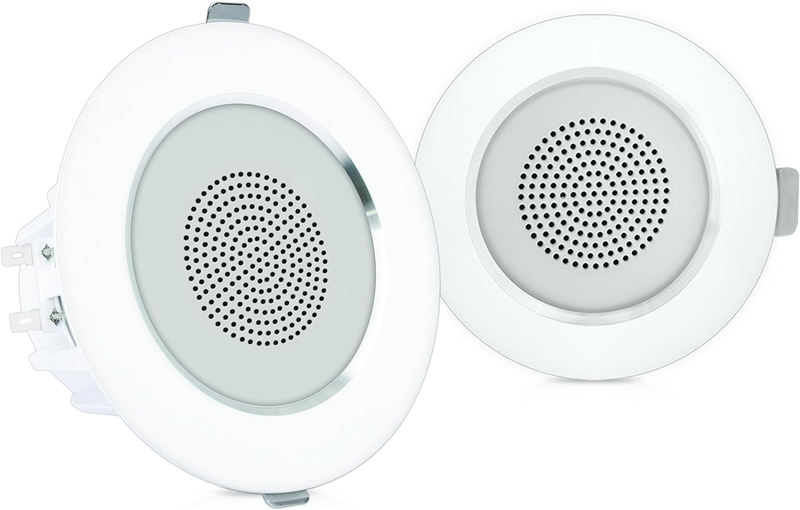 4&rdquo; Ceiling Wall Mount Speakers - Pair of 2-Way Sound Stereo Speaker Audio System