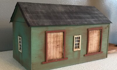 N Scale Freight House Structure Kit Laser Cut