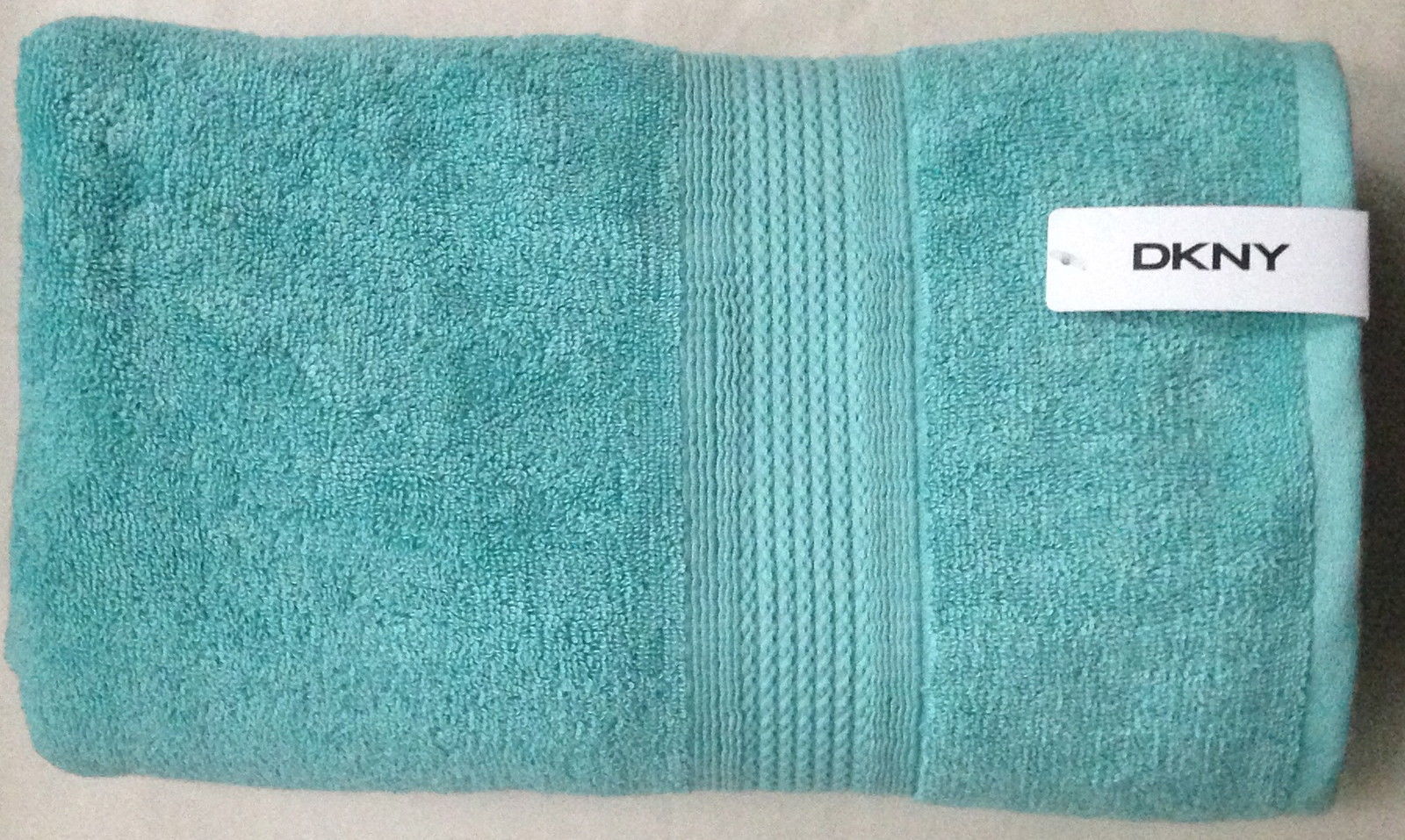DKNY Solid Pattern Bath Poncho Towels