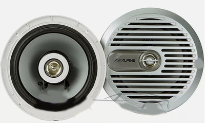 ALPINE SPS-M600 6-1/2'' 2-WAY MARINE BOAT SPEAKERS 110 WATTS  6.5 INCH (PAIR) NEW