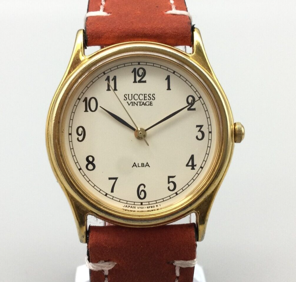 80年代 ALBA SUCCESS Vintage サン＆ムーン メンズ 腕時計 80年代 ALBA SUCCESS Vintage サン＆ムーン メンズ 腕時計