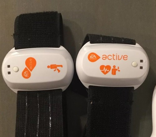 Wii Active 2 Heart Monitor, Motion Tracker, Usb Reciever And Nunchuck