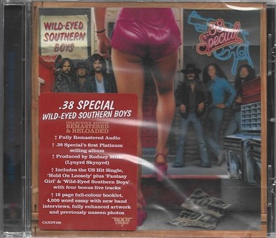 .38 SPECIAL WILD-EYED SOUTHERN BOYS ROCK CANDY REMASTER CD BRAND NEW & SEALED