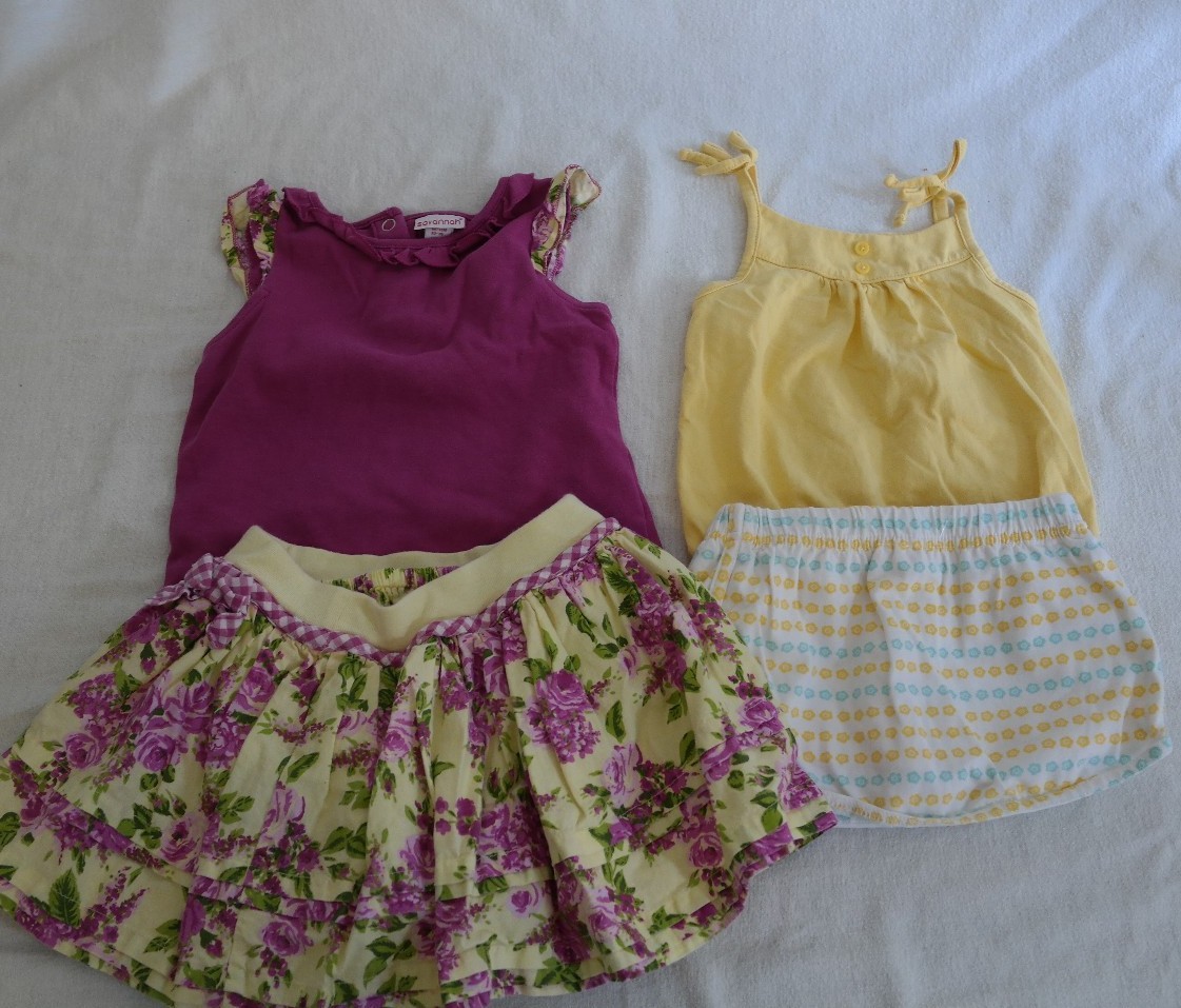 Girls Baby 18 month clothes lot Toddler Summer Fall Gymboree Disney LL