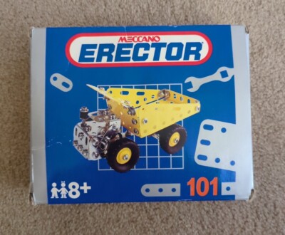  Meccano Erector Metal Construction Set #101 Dump Truck - for parts