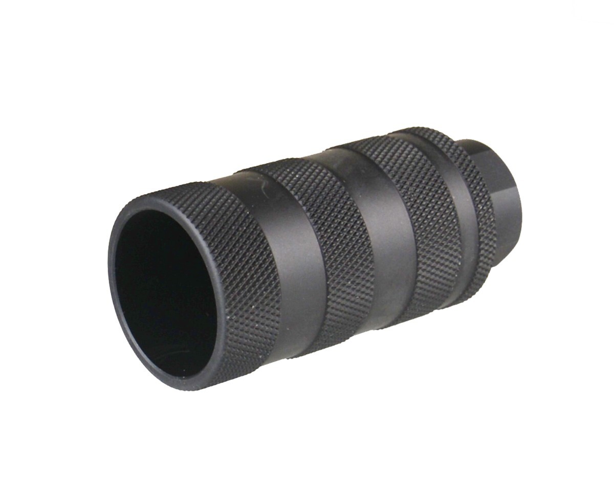 1/2X28 TPI Aluminum Forwarder Tube Muzzle Brake For .22 223