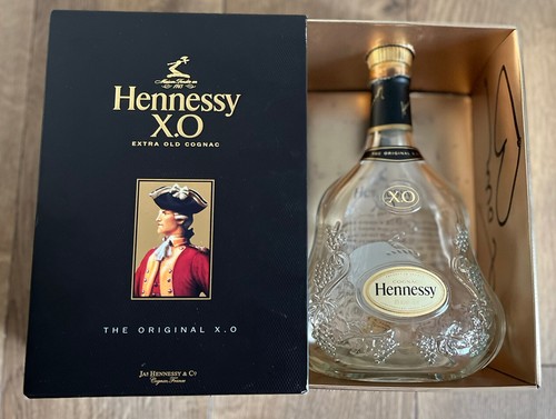 Hennessy XO Extra Old Cognac France Empty Collectible Bottle