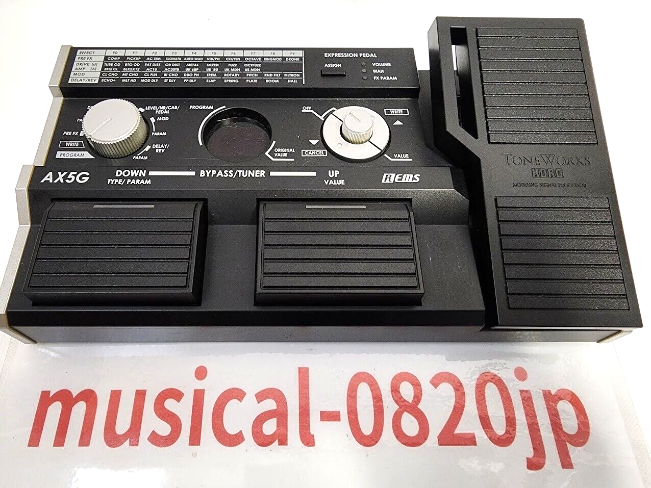 【KORG TONE WORKS SYNTH BASS PROCESSOR G5 Multi-effector KORG TONEWORKS G5 bass synth processor w
