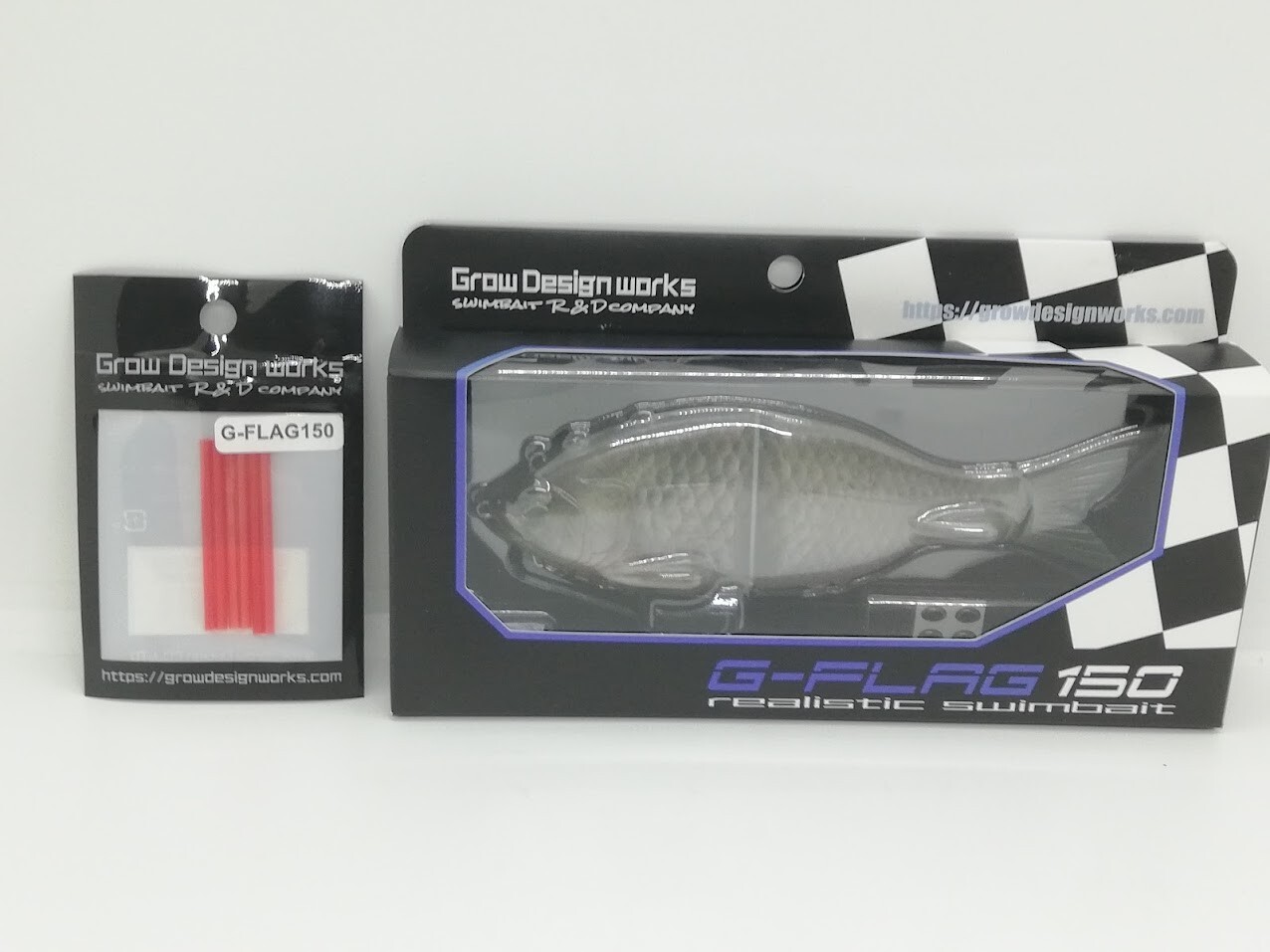 Grow Design Works G-FLAG 150 re GINBUNA Swimbait + Joint