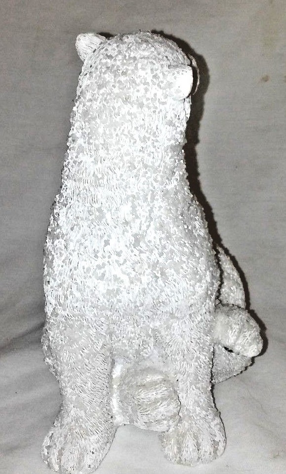 VERY CUTE POLAR BEAR 7 INS TALL