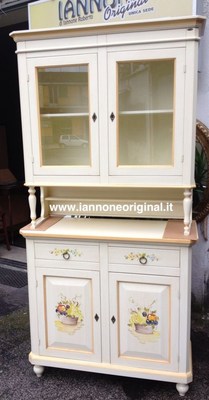 CREDENZA NAPOLETANA DIPINTA A MANO